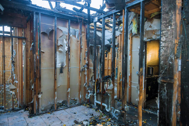 Professional Fire Damage Removal technician working in Keyser, WV